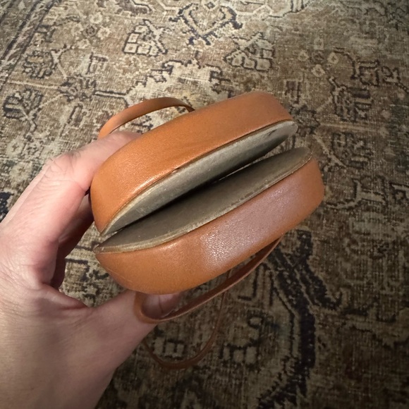 ZARA Flat Platform Strappy Leather Sandals Camel Sz 40/9.5 Chic Minimalist 90s - Picture 8 of 14